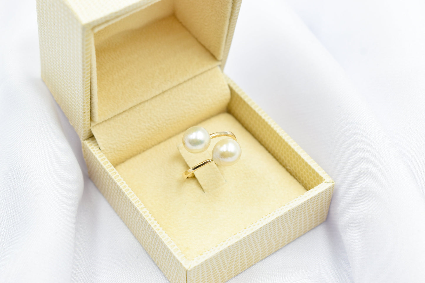 Χειροποίητο Δαχτυλίδι με Φυσικά Μαργαριτάρια Κ14