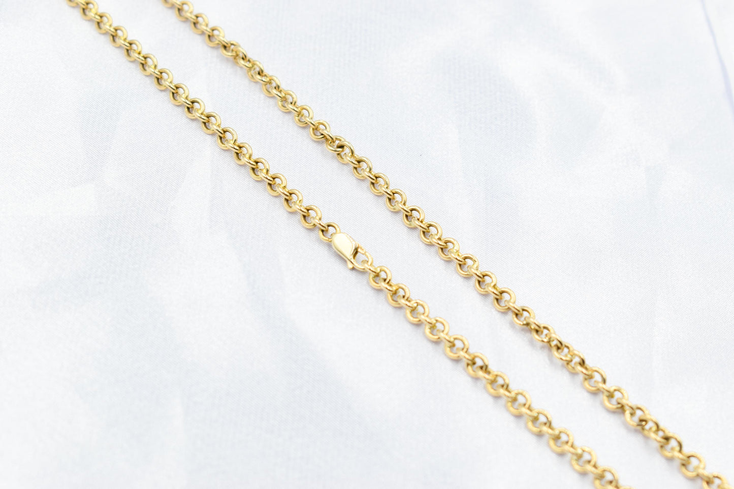 Gold Cable Chain Link Chain 14K,Dainty Thick Gold Chain,Chunky Necklace,Gold Necklace Choker,Man-Women Chain Necklace, Timeless Gift for Her