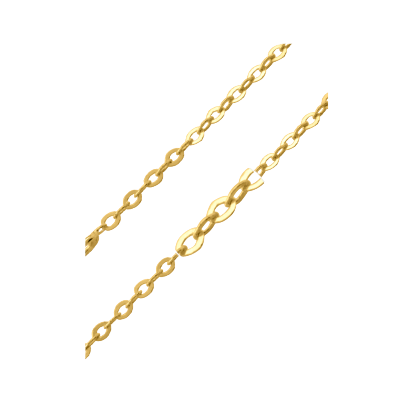 Λεπτή Αλυσίδα Νο1 – Φάρδος 1,13 mm (Κ9 ή Κ14)