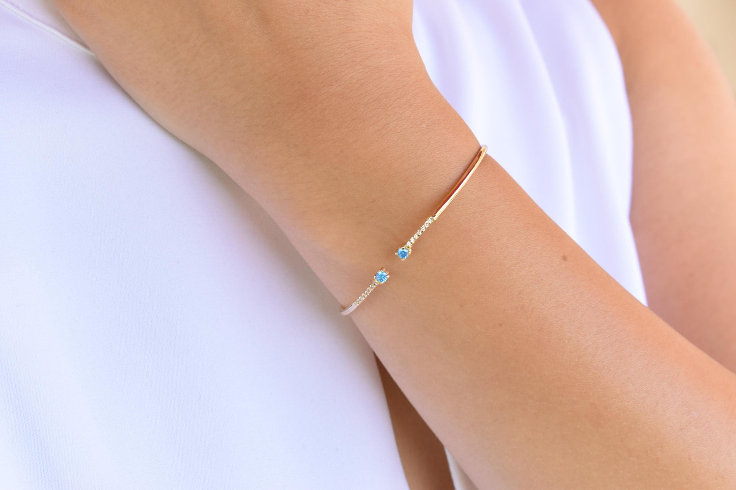 14K Gold Bar Bangle Bracelet,Dainty Gold Bangle Bracelet,Minimalist Bangle Bracelet,Plain Bangle,Cuff Bangle,Bracelet for Women,Mom Gift