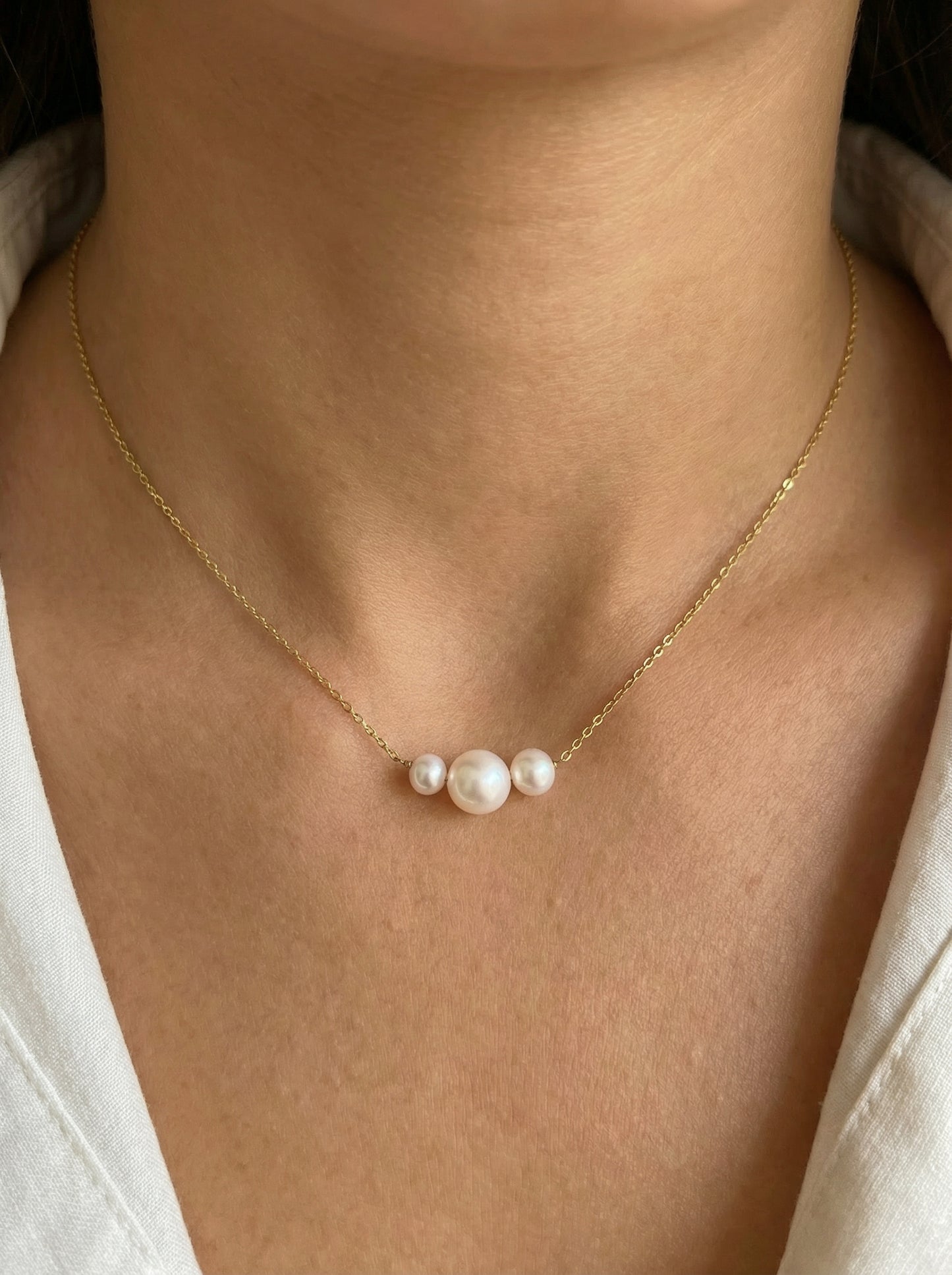 Κολιέ Μαργαριτάρι Σύννεφο Κ9 / Κ14