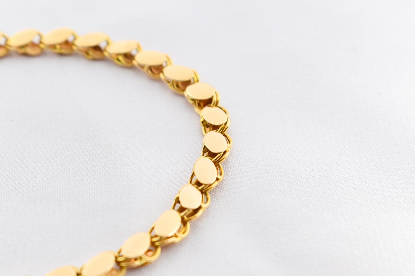18K Solid Gold Cuban Bracelet,Link Bracelet,Gold Chain Bracelet,Dainty Chain Bracelet,Gift For Her,Women Mens Chain Bracelet,Christmas Gifts