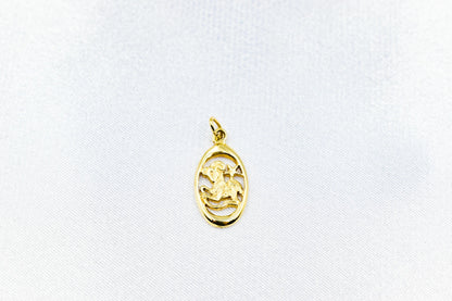 Χρυσό Μενταγιόν Ιχθύες 14Κ