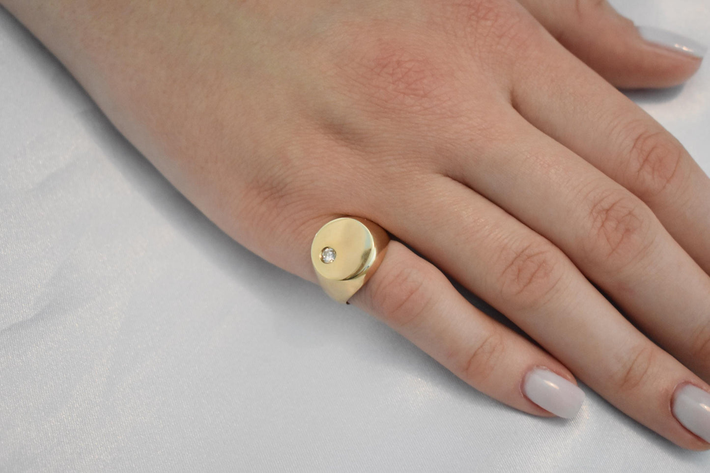 14K Solid Gold Ring,Engravable Flat Ring,Engagement Ring,Wedding Gold Ring,Statement Ring,Stackable Gold Ring,Gift for Her,14K Weeding Band