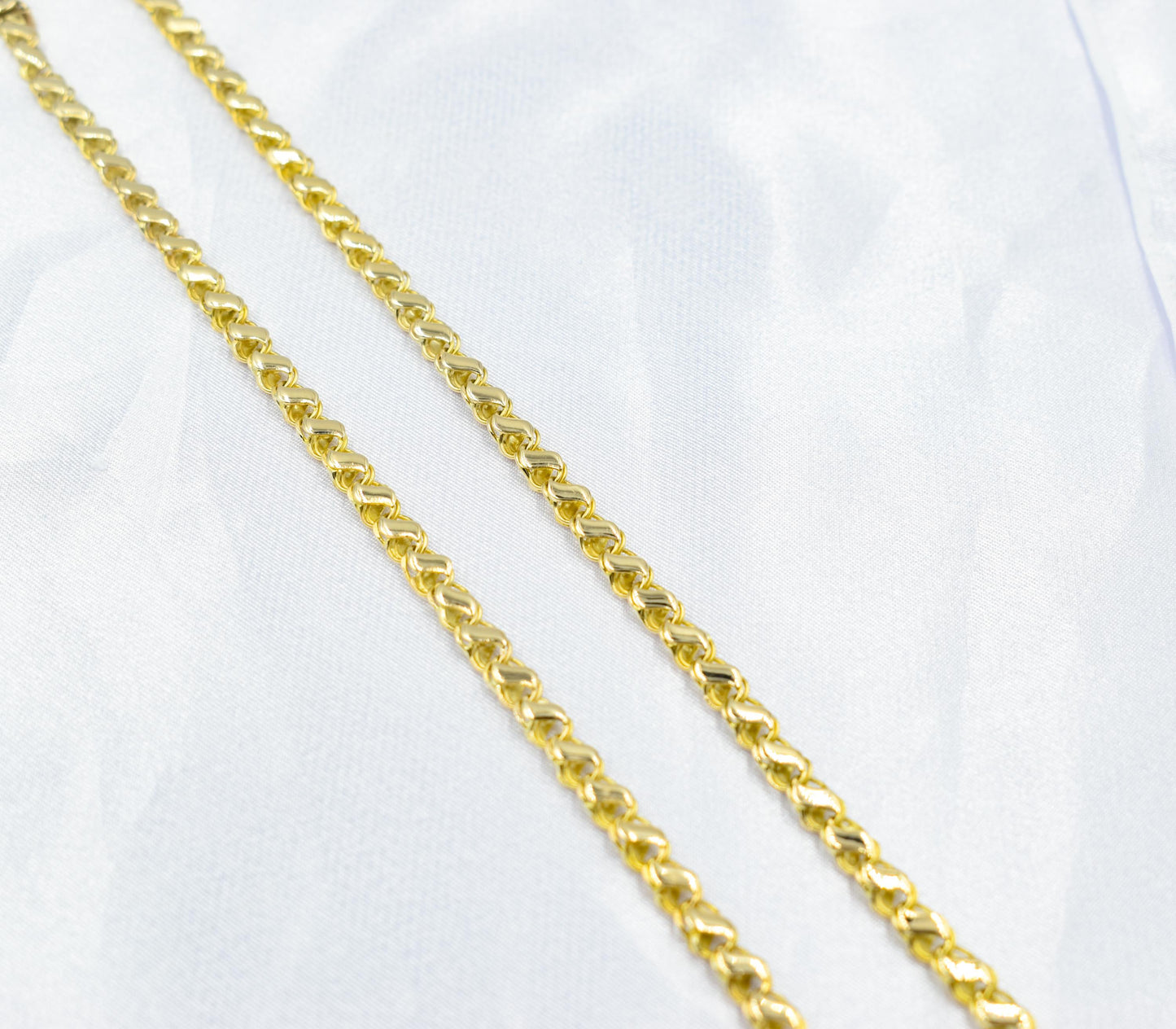 Solid 14K Yellow Gold Chain,14K Solid Gold Curb Chain,Cuban Choker Chain,Yellow Gold Miami Cuban Link Chain,14K Curb Cuban Necklace