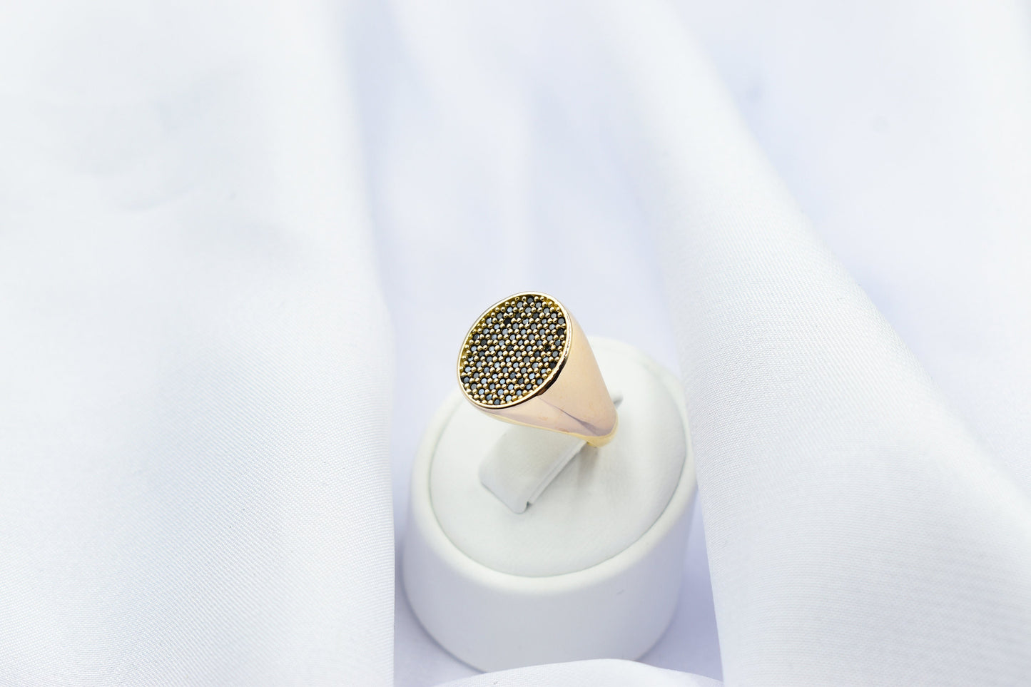 14K Real Solid Yellow Gold Women Round Engagement CZ Ring All Sizes,Perfect Gift for Her,Solid Gold Ring for Ladies,Exclusive Jewellery