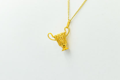 Κρεμαστό Αρχαιοελληνικός Αμφορέας 14Κ