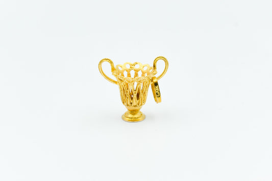 Κρεμαστό Αρχαιοελληνικός Αμφορέας 14Κ