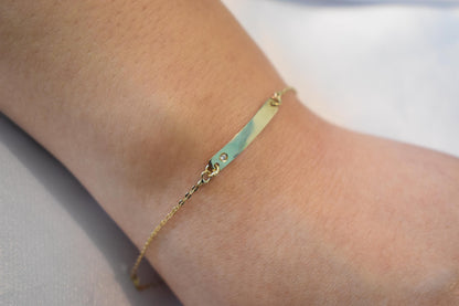 Χειροποίητη Ταυτότητα με Ζιργκόν Κ14