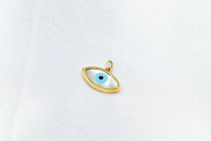 Κολιέ Μάτι με Φίλντισι 14Κ