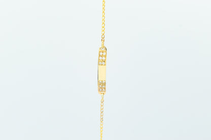 Χειροποίητη Ταυτότητα με Ζιργκόν Κ14