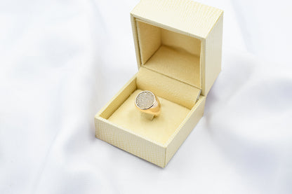 14K Solid Yellow Gold Ring,Unique Handcrafted Design,Unisex Ring,Rings for Men and Women,Exclusive Ancient Greek Inspired Ring