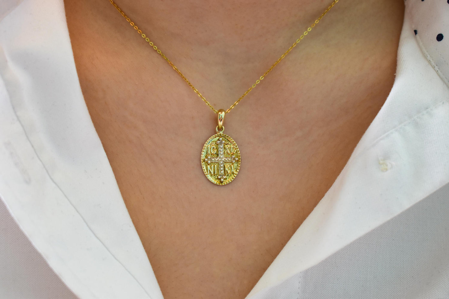 Κωνσταντινάτο Οβάλ Κ14 (ΙC XC NIKA)