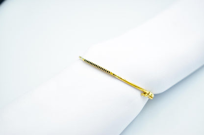 14K Solid Gold Pave Bar Bracelet,Everyday Bracelet Women,Ladies Dainty Line Bracelet,Stacking Bracelet Gift for Her,Minimal Exclusive Style