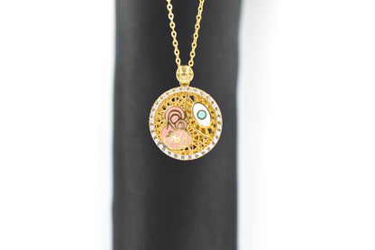 Κωνσταντινάτο Διπλής Όψης με Σμάλτο Κ9