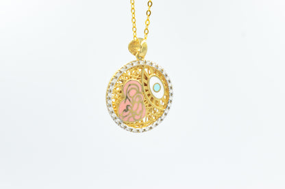 Κωνσταντινάτο Διπλής Όψης με Σμάλτο Κ9