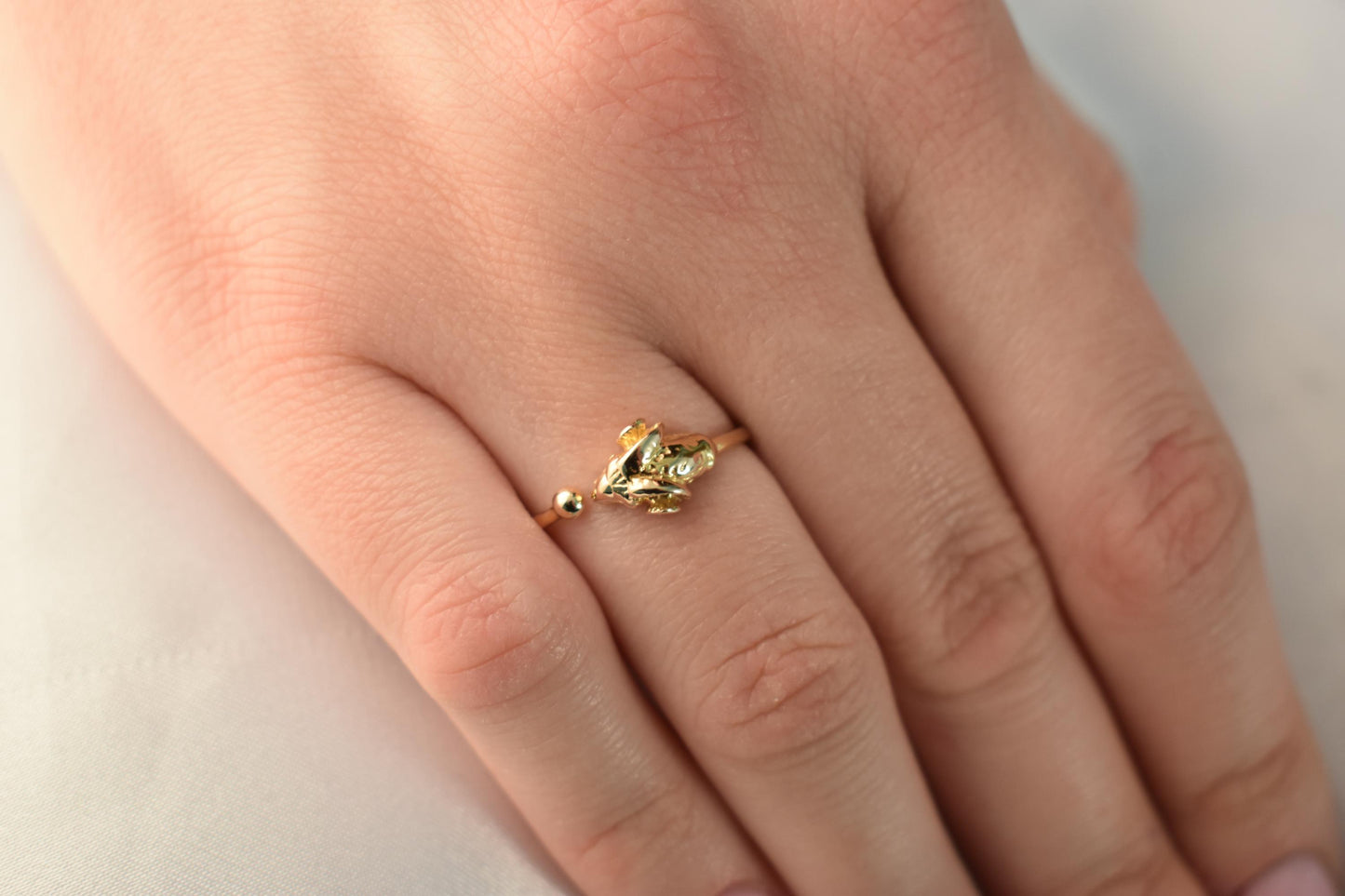 Χειροποίητο Δαχτυλίδι με Κριάρι Κ14