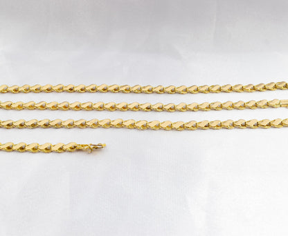 14K Gold Chain Necklace,Solid Gold Curb Chain,Cuban Choker Chain,Gold Miami Cuban Link Chain,Curb Cuban Necklace,Unisex Gift for Him & Her