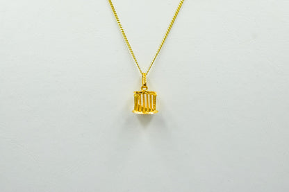 Κρεμαστό Αρχαιοελληνικός Θόλος 3D 14Κ