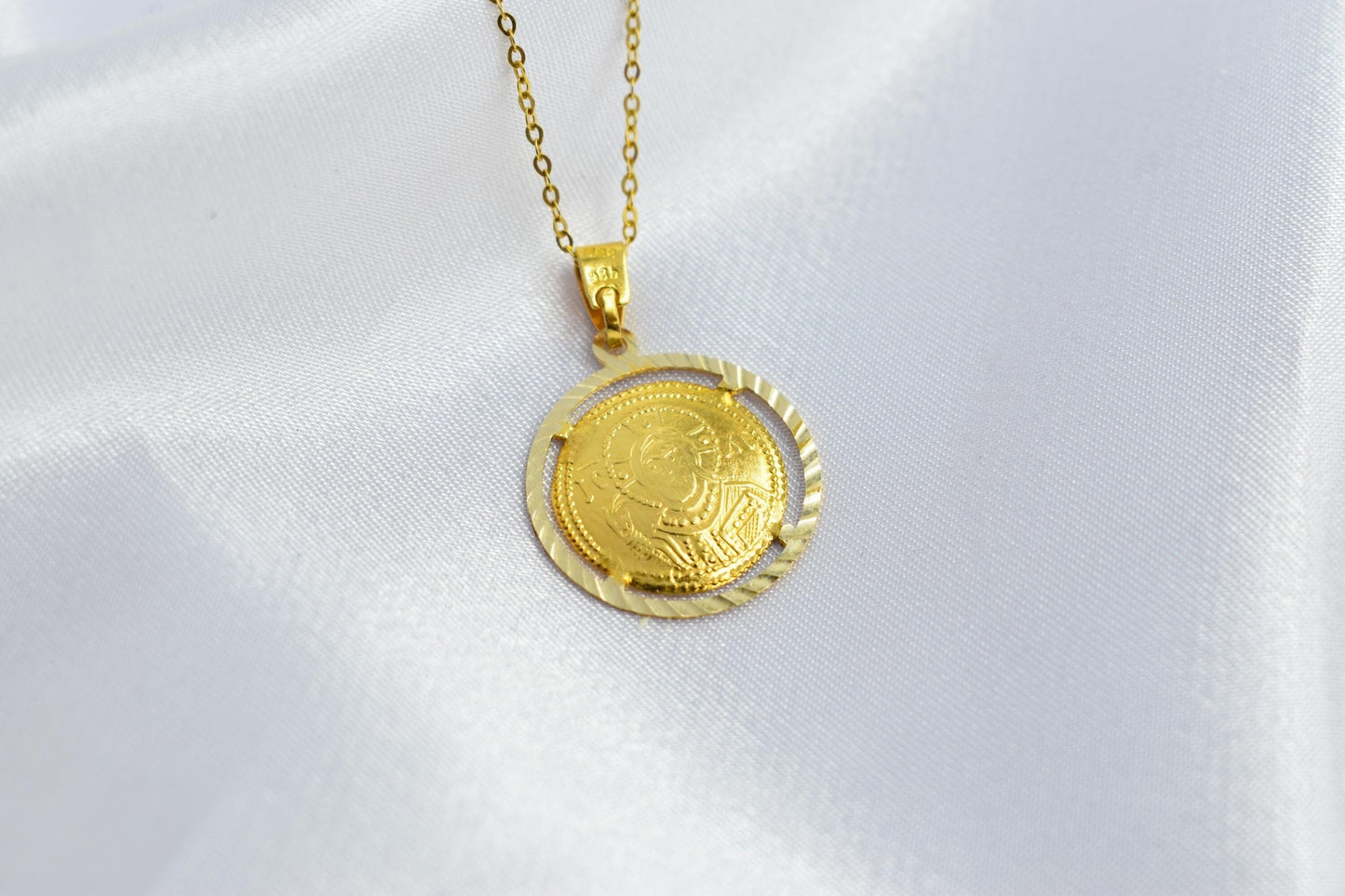 Χρυσό Κωνσταντινάτο Διπλής Όψης Κ14