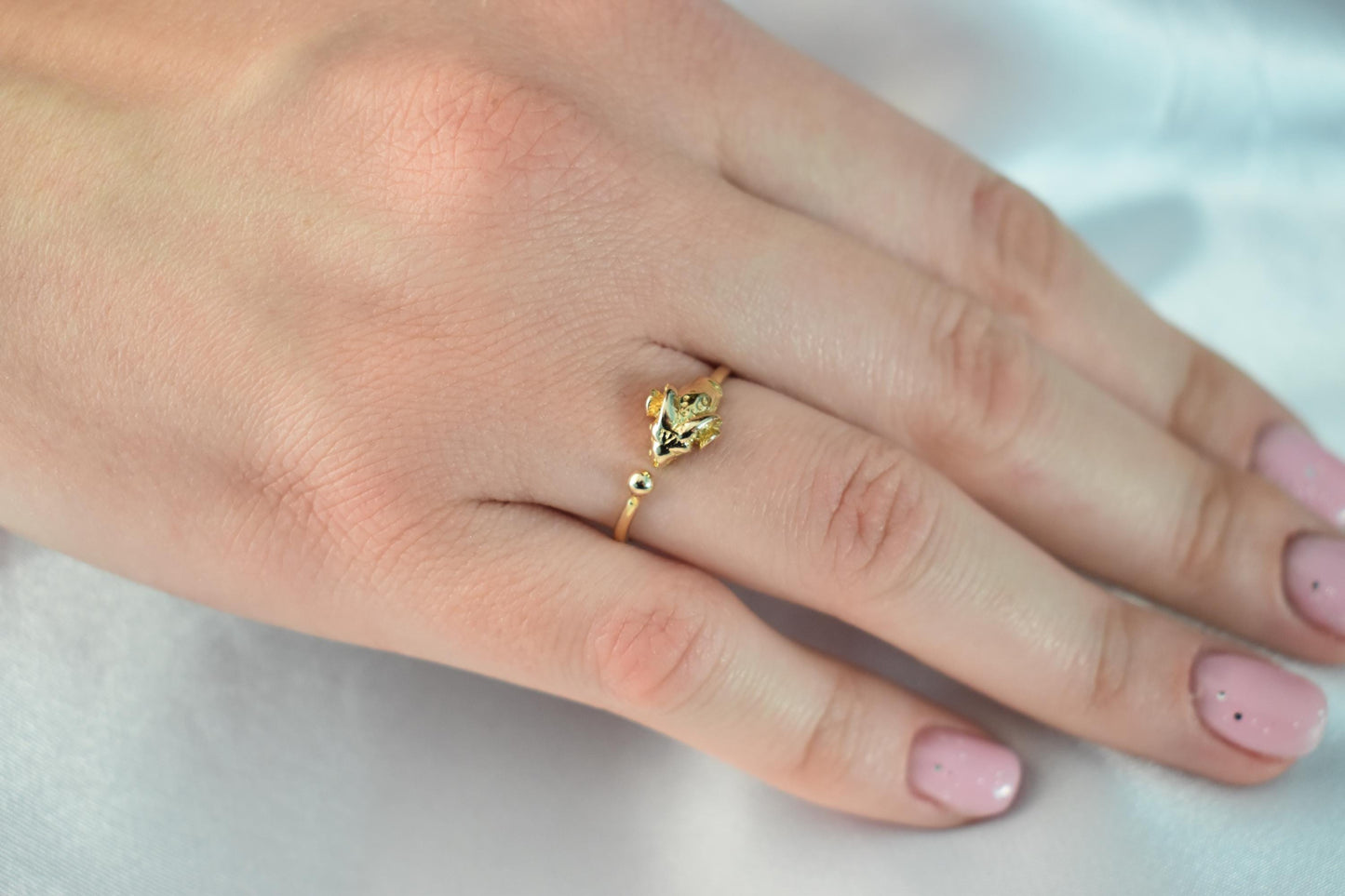 Χειροποίητο Δαχτυλίδι με Κριάρι Κ14