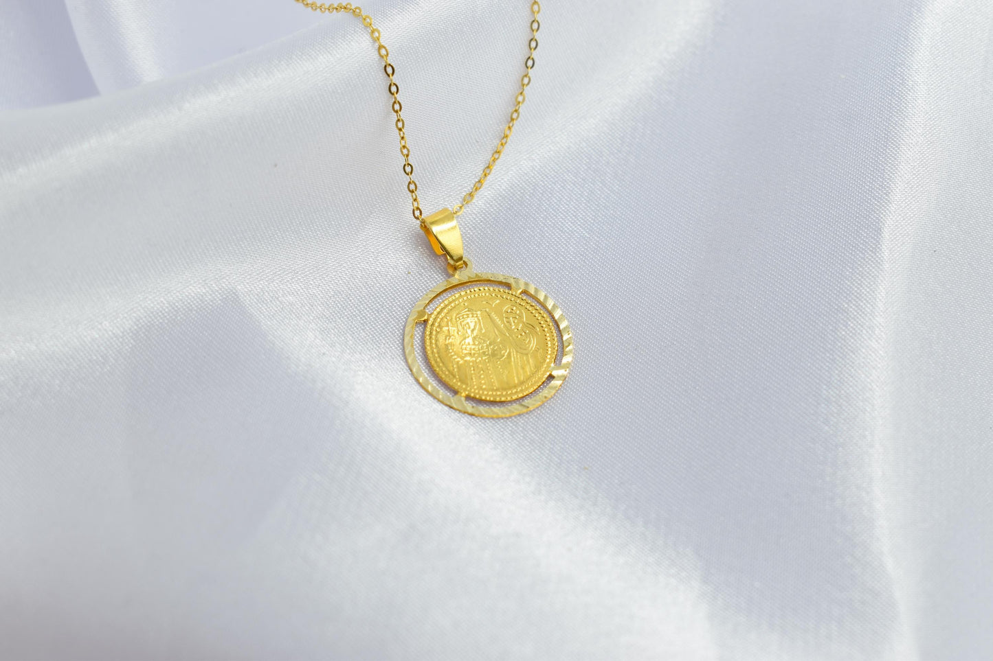 Χρυσό Κωνσταντινάτο Διπλής Όψης Κ14
