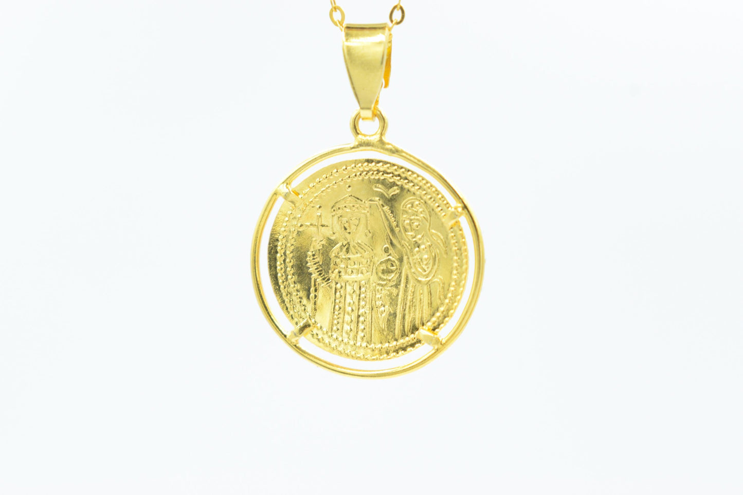 Χρυσό Κωνσταντινάτο Διπλής Όψης Κ14