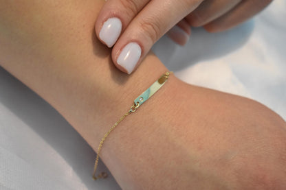 Χειροποίητη Ταυτότητα με Ζιργκόν Κ14