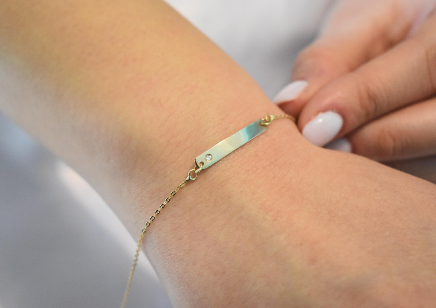 Χειροποίητη Ταυτότητα με Ζιργκόν Κ14