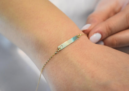 Χειροποίητη Ταυτότητα με Ζιργκόν Κ14