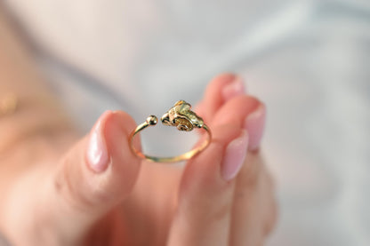 Χειροποίητο Δαχτυλίδι με Κριάρι Κ14