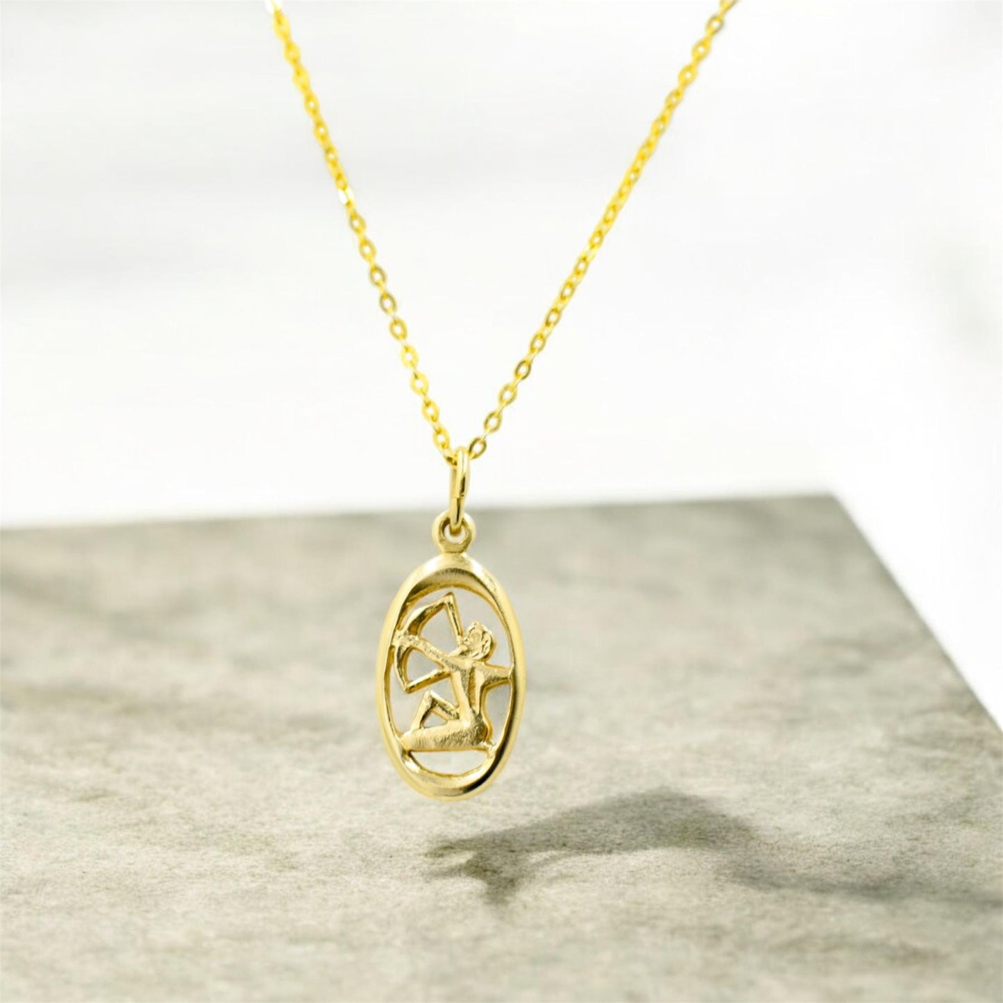 Χρυσό Μενταγιόν Τοξότης 14Κ