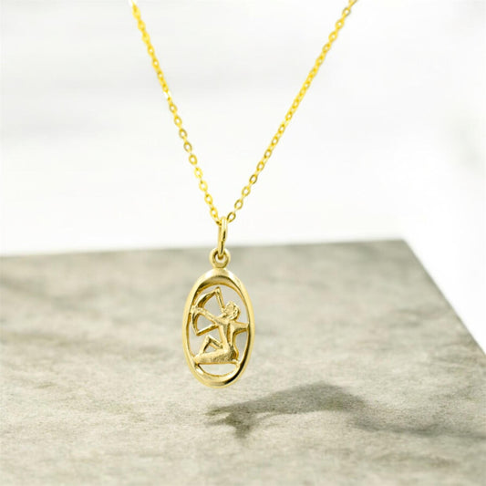 Χρυσό Μενταγιόν Τοξότης 14Κ