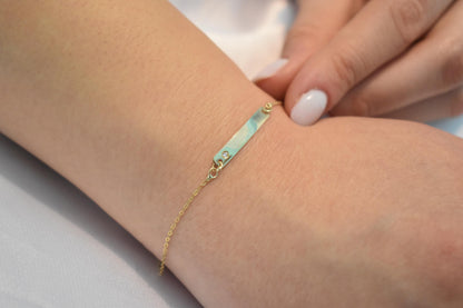 Χειροποίητη Ταυτότητα με Ζιργκόν Κ14