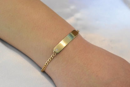 Χειροποίητη Ταυτότητα με Ζιργκόν Κ14