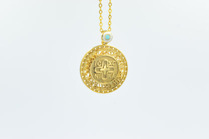 Κωνσταντινάτο Διπλής Όψης με Σμάλτο Κ9