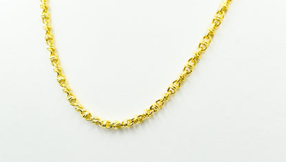 Gold Rope Chain Link Chain 14K,Dainty Thick Gold Chain,Chunky Necklace,Gold Necklace Choker,Man-Women Chain Necklace,Unisex Timeless Gift