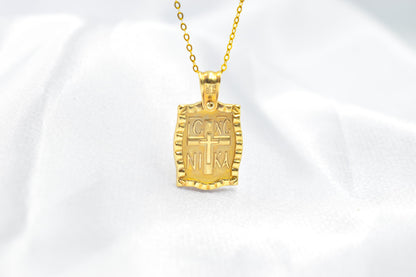 Δίχρωμο Κωνσταντινάτο Διπλής Όψης Χριστός Κ14