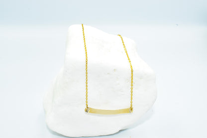 Κολιέ Ταυτότητα 14Κ