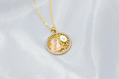 Κωνσταντινάτο Διπλής Όψης με Σμάλτο Κ9