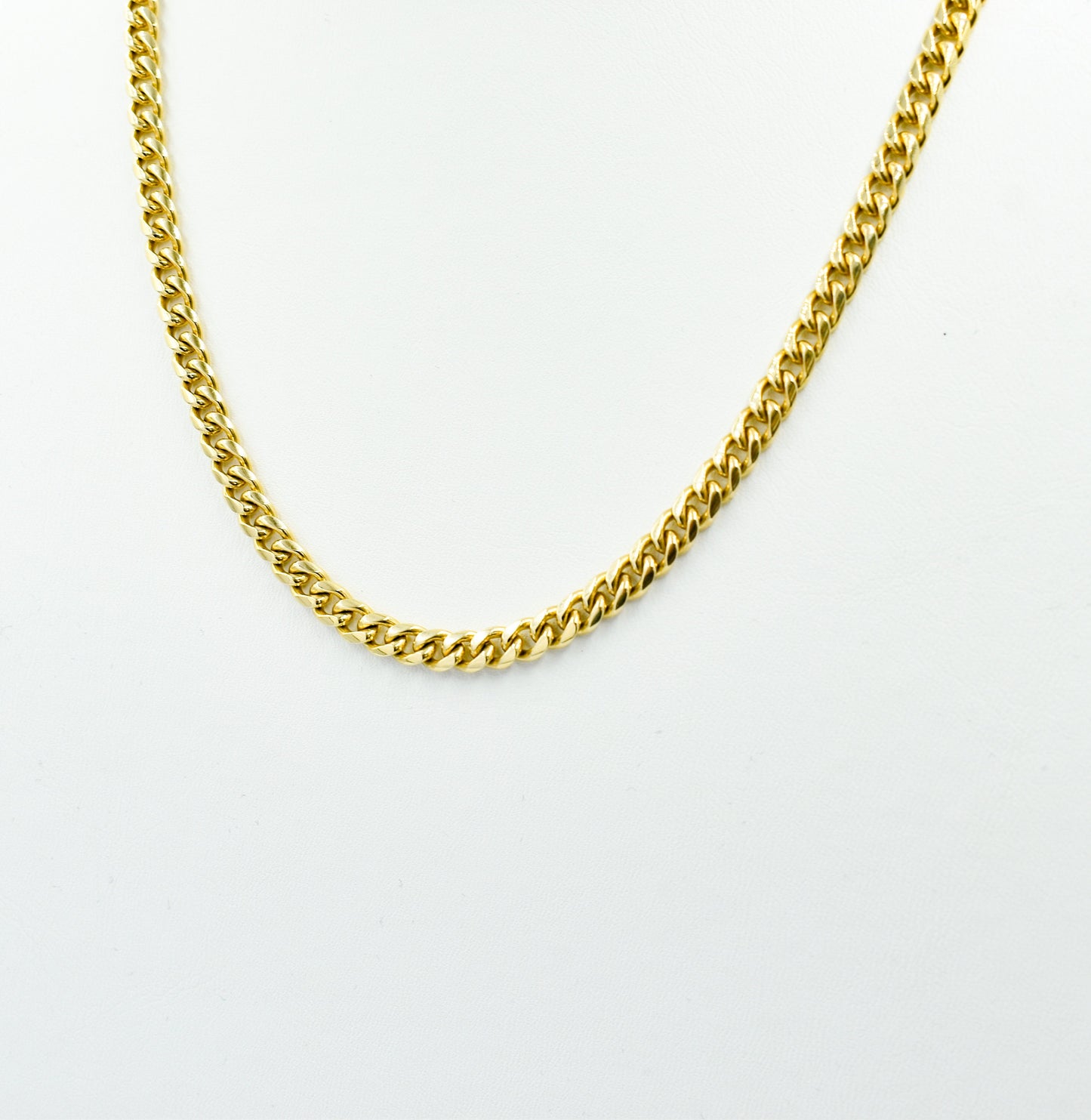 Gold Miami Curb Link Chain 14K,Dainty Thick Gold Chain,Chunky Necklace,Gold Necklace Choker,Man-Women Chain Necklace,Unisex Timeless Gift