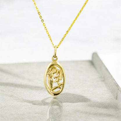 Χρυσό Μενταγιόν Παρθένος 14Κ