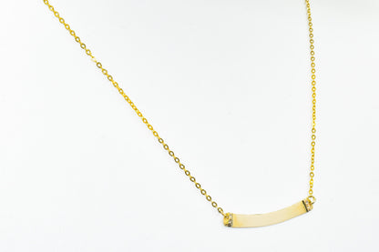 Κολιέ Ταυτότητα 14Κ