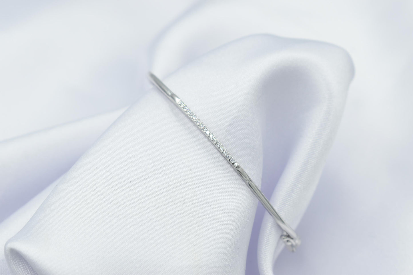 14K Gold White Gold Bar Bracelet,Gold Everyday Bracelet,Women Dainty Line Bracelet,Bridal & Engagement Bracelet Gift for Mom and Her