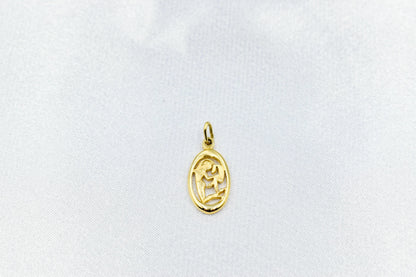 Χρυσό Μενταγιόν Παρθένος 14Κ