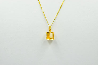 Κρεμαστό Αρχαιοελληνικός Θόλος 3D 14Κ