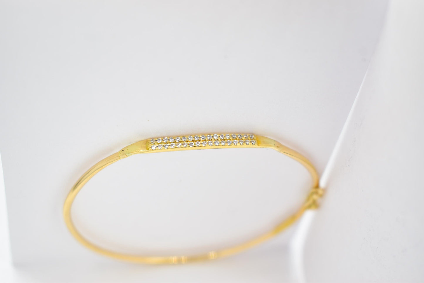 14K Gold Cuff Bracelet with CZ or Diamonds, Dainty Pave Bangle, Minimalist Gold Bracelet, Adjustable Gift for Her, Stacking Jewelry