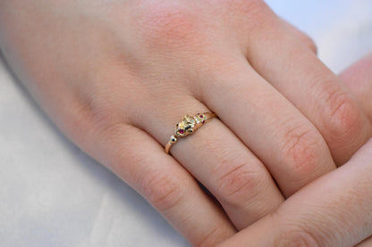 14K Solid Gold Lion Ring,Gold Animal Collection,Ancient Greek Inspired,Zodiac Ring,Gold Band,Stacking Ring,Symbol of Strength,Gift for Her