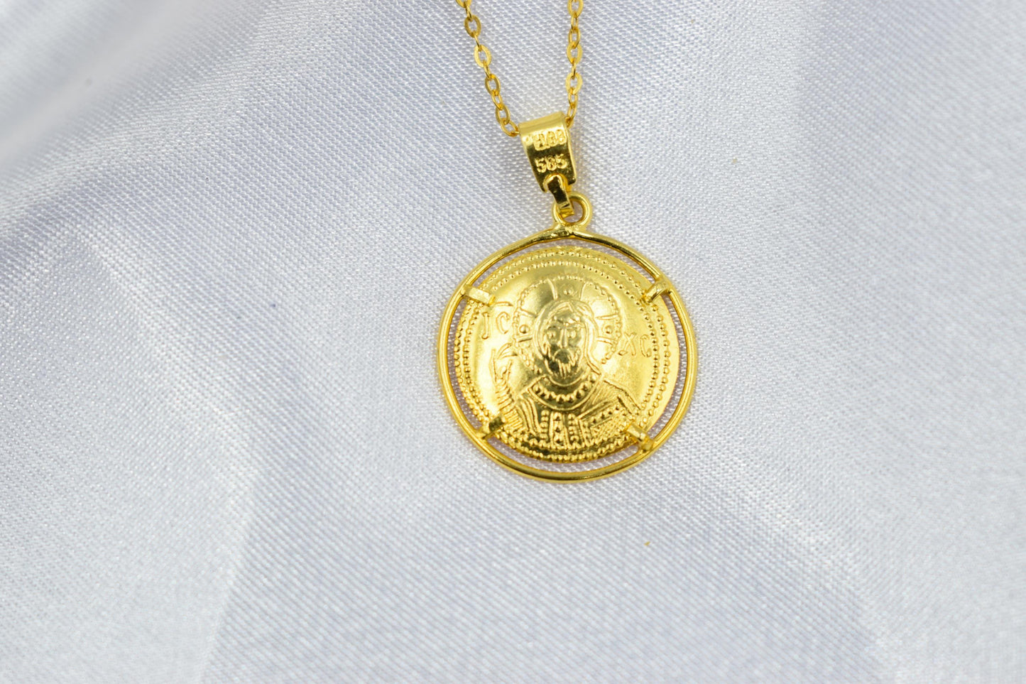 Χρυσό Κωνσταντινάτο Διπλής Όψης Κ14