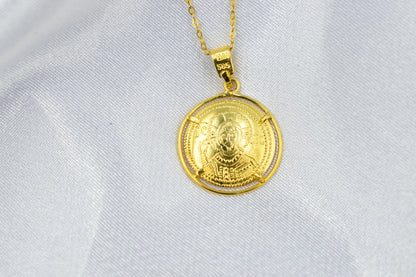 Χρυσό Κωνσταντινάτο Διπλής Όψης Κ14